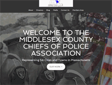 Tablet Screenshot of middlesexchiefsmass.org